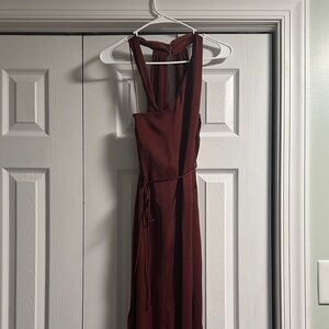 Lush Jumpsuit in Burgundy